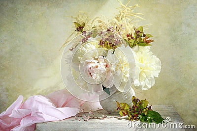 Peonies Stock Photo