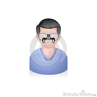 People Avatar Icons - Surgeon Vector Illustration