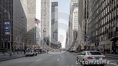 People in the big city o New York Editorial Stock Photo