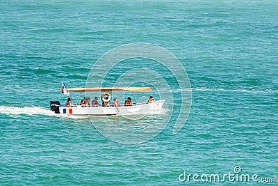 People Boat Trip On The Black Sea Editorial Stock Photo