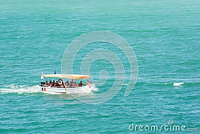 People Boat Trip On The Black Sea Editorial Stock Photo