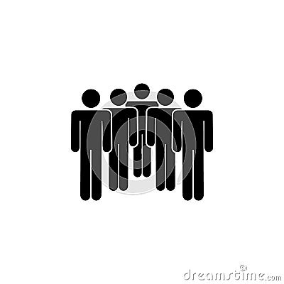 people, bodyguards icon. Element of a group of people icon. Premium quality graphic design icon. Signs and symbols collection icon Stock Photo