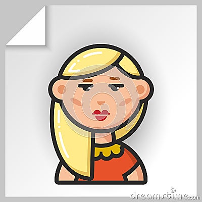 People face icons_18 Vector Illustration