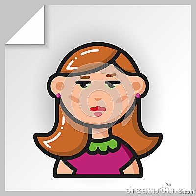 People face icons_23 Vector Illustration