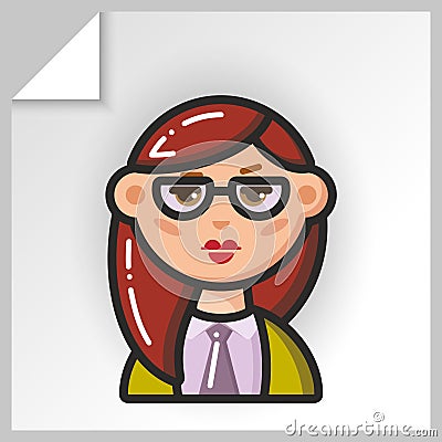 People face icons_36 Vector Illustration