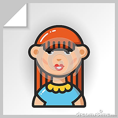 People face icons_38 Vector Illustration