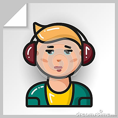 People face icons_28 Vector Illustration