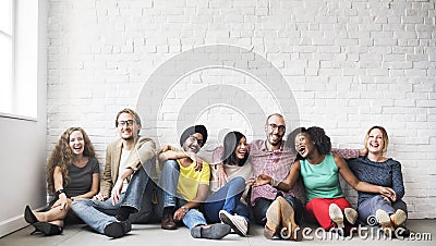 People Friendship Togetherness Leisure Happiness Concept Stock Photo