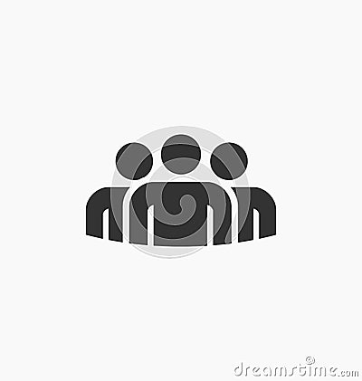 People group icon Vector Illustration