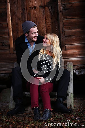 People: Happy couple Stock Photo