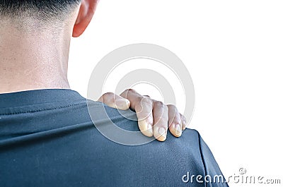 People, healthcare and problem concept Stock Photo