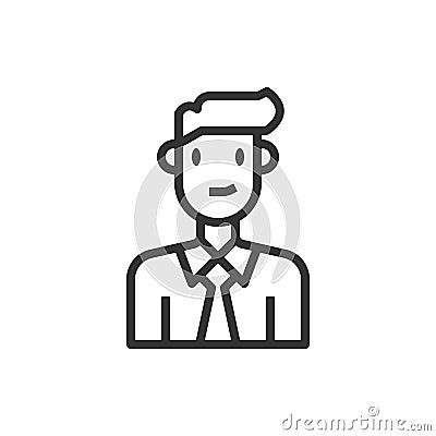 People Icon Man Vector Illustratio Vector Illustration