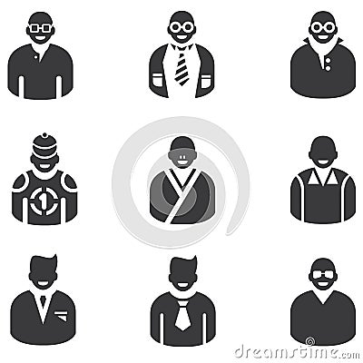 People icons Stock Photo