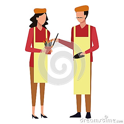 People job and occupation Vector Illustration