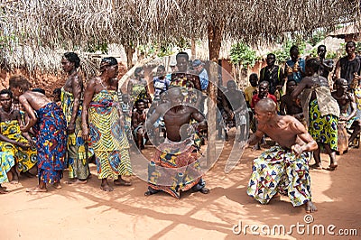 People in KARA, TOGO Editorial Stock Photo