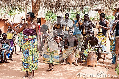 People in KARA, TOGO Editorial Stock Photo