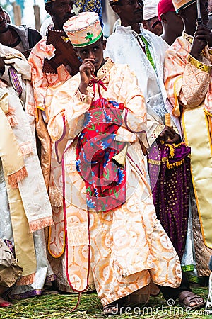 People in LALIBELA, ETHIOPIA Editorial Stock Photo