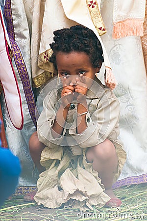 People in LALIBELA, ETHIOPIA Editorial Stock Photo