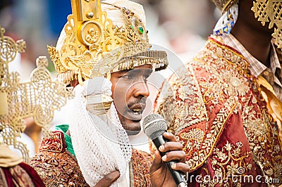 People in LALIBELA, ETHIOPIA Editorial Stock Photo