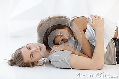 People in love, relationship, dating, lovers, romantic concept. Stock Photo