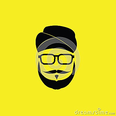 People man sikh 1 Vector Illustration