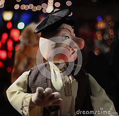 People Marionette - Image Stock Photo