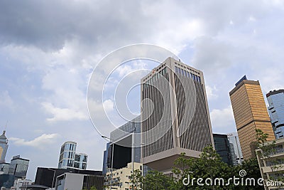 People's liberation army forces hong kong building Editorial Stock Photo