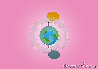 Peoples world communication Cartoon Illustration