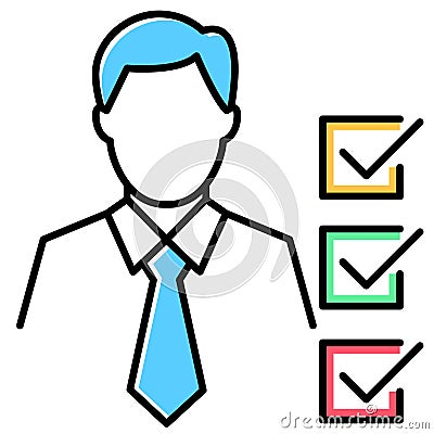 people select check mark icon logo vector Vector Illustration