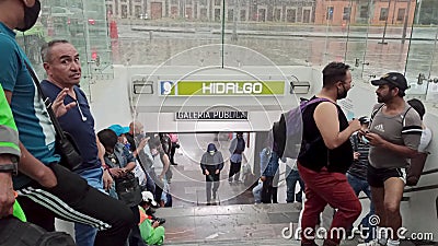 People Sheltering from the Rain in the Hidalgo Subway in Mexico City Stock  Footage - Video of metro, coronavirus: 209892322