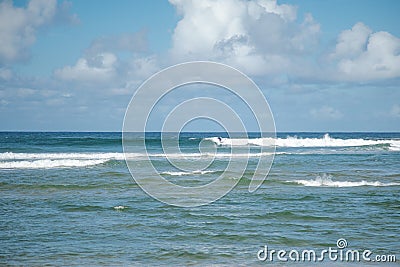 People surfing at Park Beach, Coffs Harbour, NSW Australia Stock Photo