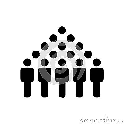 People Team Group Population Crowd Vector Icons Collection Vector Illustration