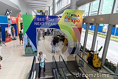 People Tour the Philippines Travel Tour Expo, Manila, Philippines, Feb 9, 2020 Editorial Stock Photo