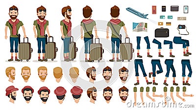 People travel Vector Illustration