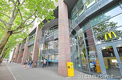 Gropius Passagen shopping mall Berlin Germany Editorial Stock Photo