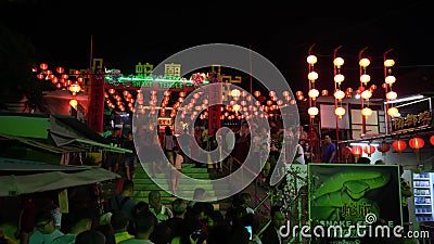 People Visit Snake Temple during Chinese New Year Celebration. Stock  Footage - Video of celebration, crowded: 183975406