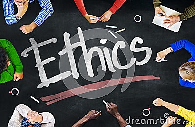 People Working and Ethics Concept Stock Photo