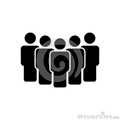 Peoples group icon Vector Illustration