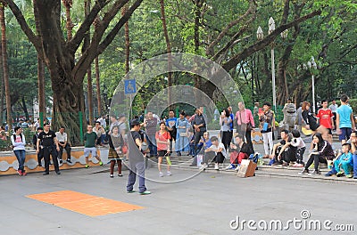 Peoples Park Guangzhou China Editorial Stock Photo