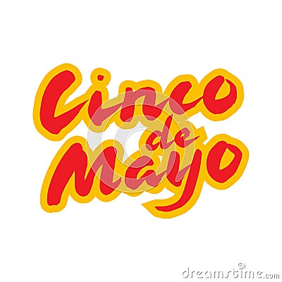 Cinco de Mayo mexican greeting card Vector Illustration
