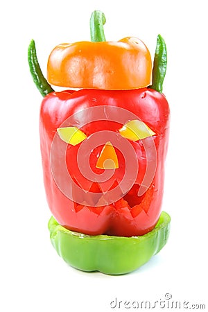 Pepper monster Stock Photo
