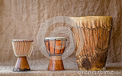 Percussion instruments Stock Photo