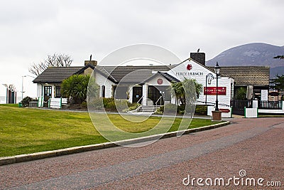 The Percy French restaurant at the Slieve Donard Hotel Editorial Stock Photo