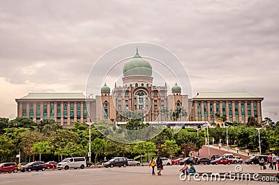 Perdana Putra, office of the Prime Minister of Malaysia Editorial Stock Photo