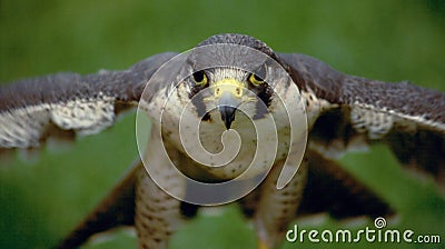 Peregrine falcon Stock Photo