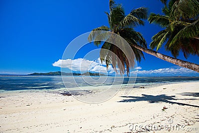 Perfect beach in Seychelles Stock Photo