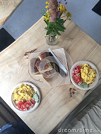 Perfect breakfast Stock Photo