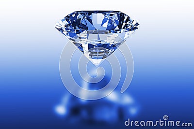 Perfect diamond Stock Photo