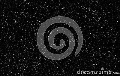 Perfect starry night sky background - outer space vector background Vector Illustration