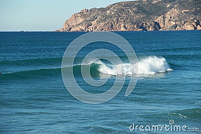 Perfect wave Stock Photo